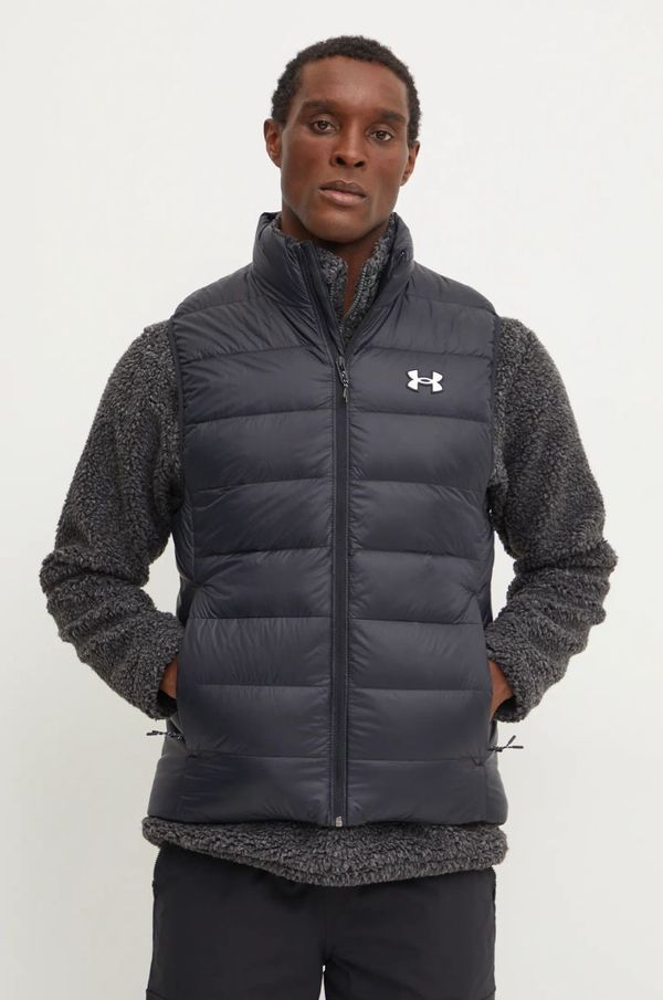 Under Armour Brezrokavnik s puhom Under Armour LEGEND DOWN moški, črna barva, 1385838