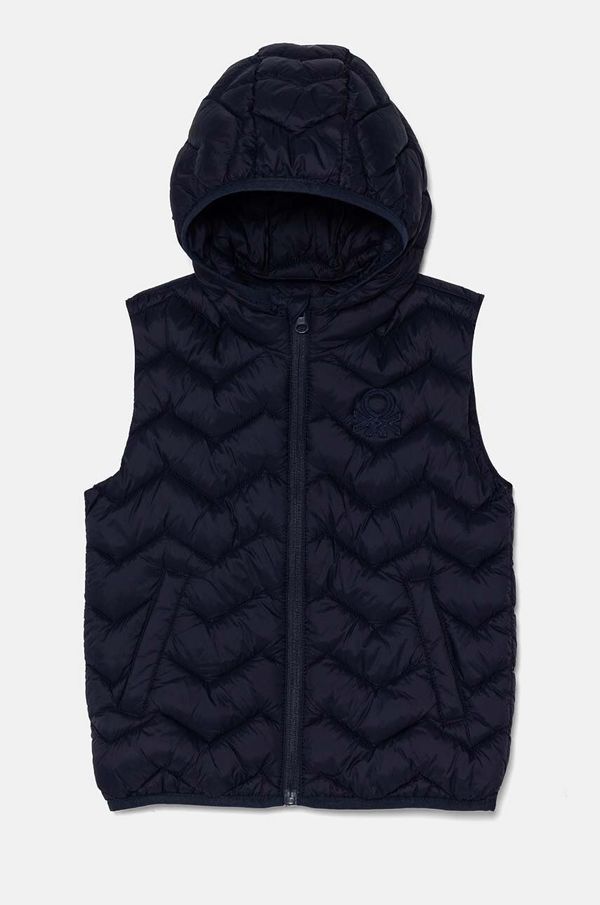 United Colors of Benetton Brezrokavnik United Colors of Benetton mornarsko modra barva, 2TWDGJ00G