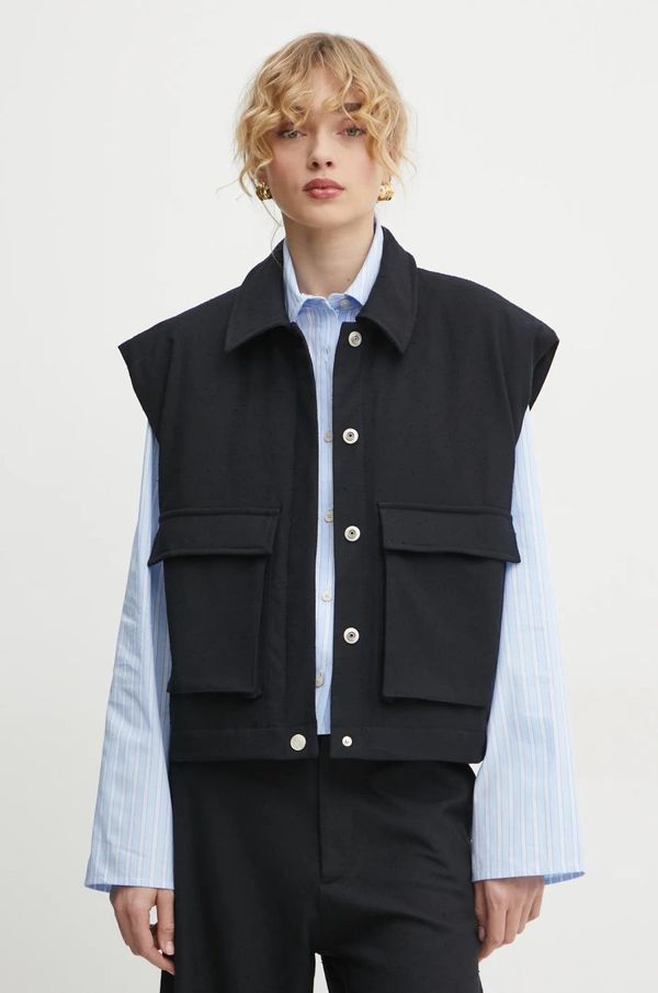 Won Hundred Brezrokavnik Won Hundred ženski, črna barva, 3357-14266