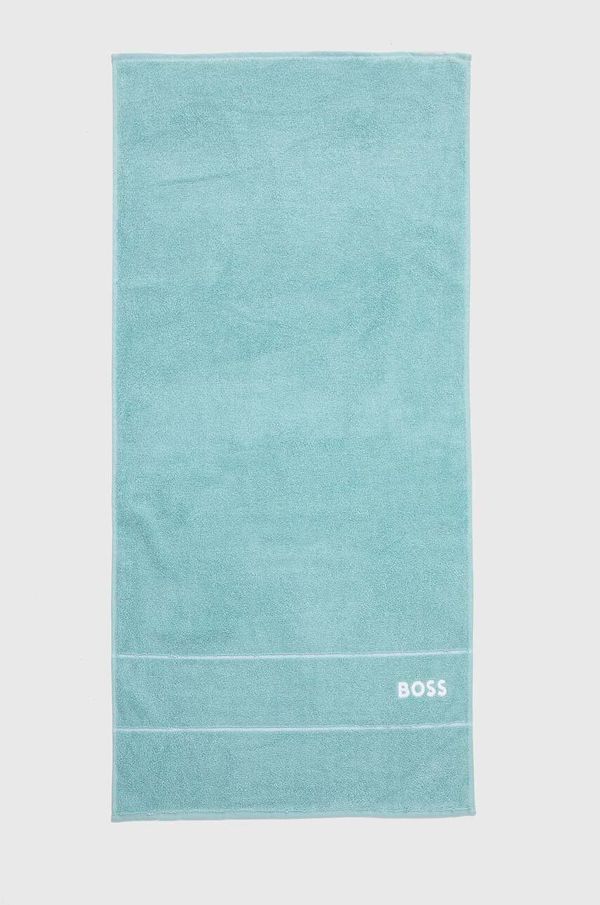 Boss Brisača BOSS Plain Aruba Blue 50 x 100 cm
