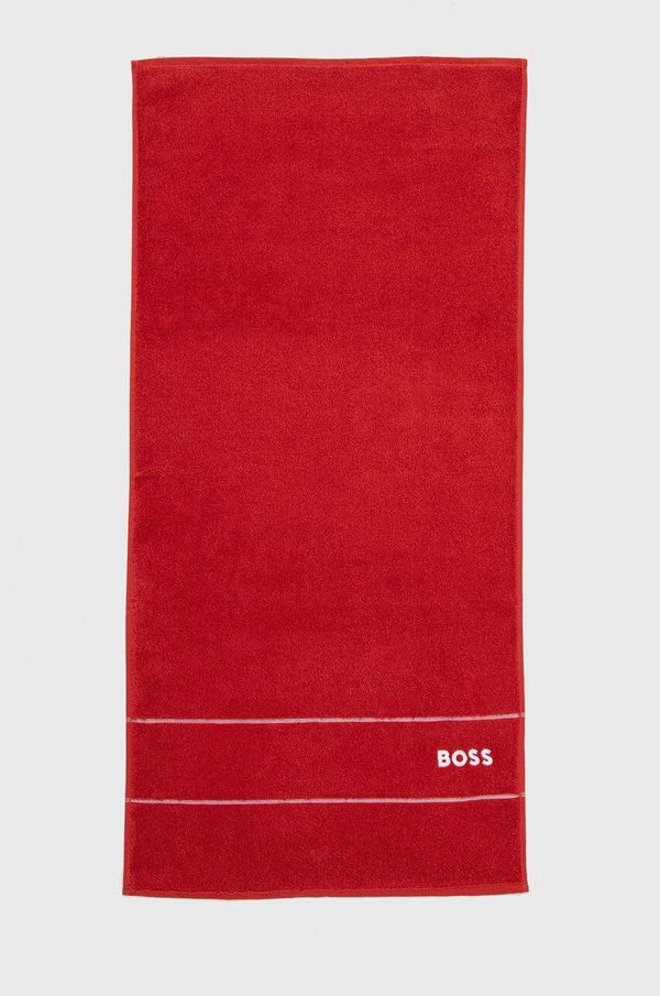 Boss Brisača BOSS Plain Red 50 x 100 cm