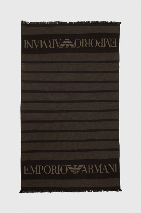 Emporio Armani Underwear Brisača Emporio Armani Underwear črna barva