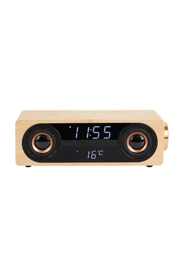 Karlsson Budilka z brezžičnim polnilcem in zvočnikom Karlsson Bluetooth Classic BT speaker Radio