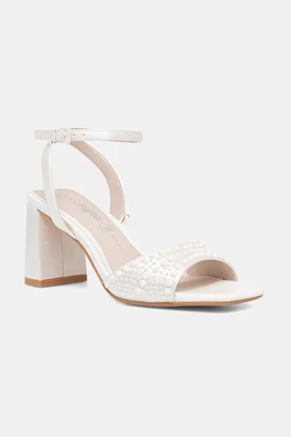 Buffalo Buffalo sandali s polno peto (blok) Ashley Pearl