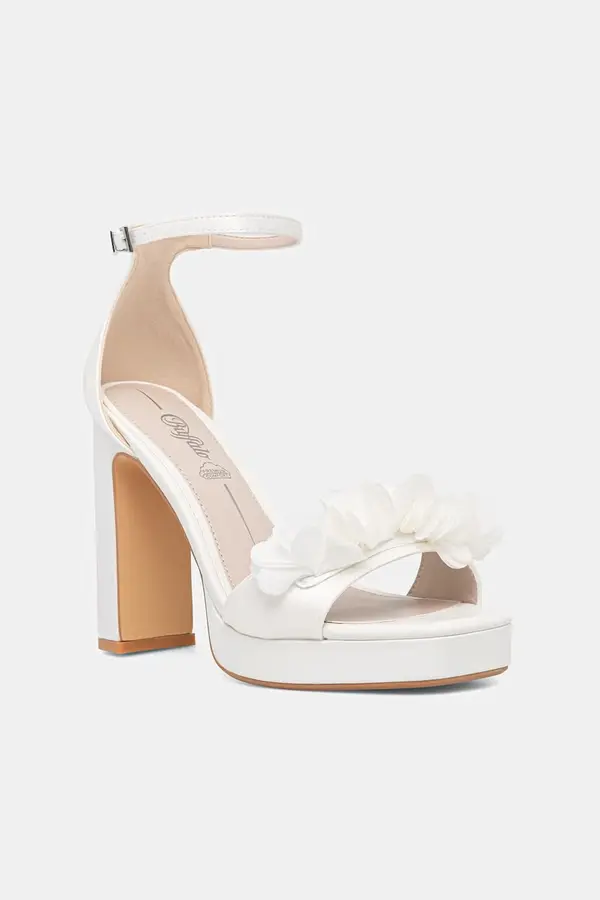 Buffalo Buffalo sandali s polno peto (blok) Devine Rose