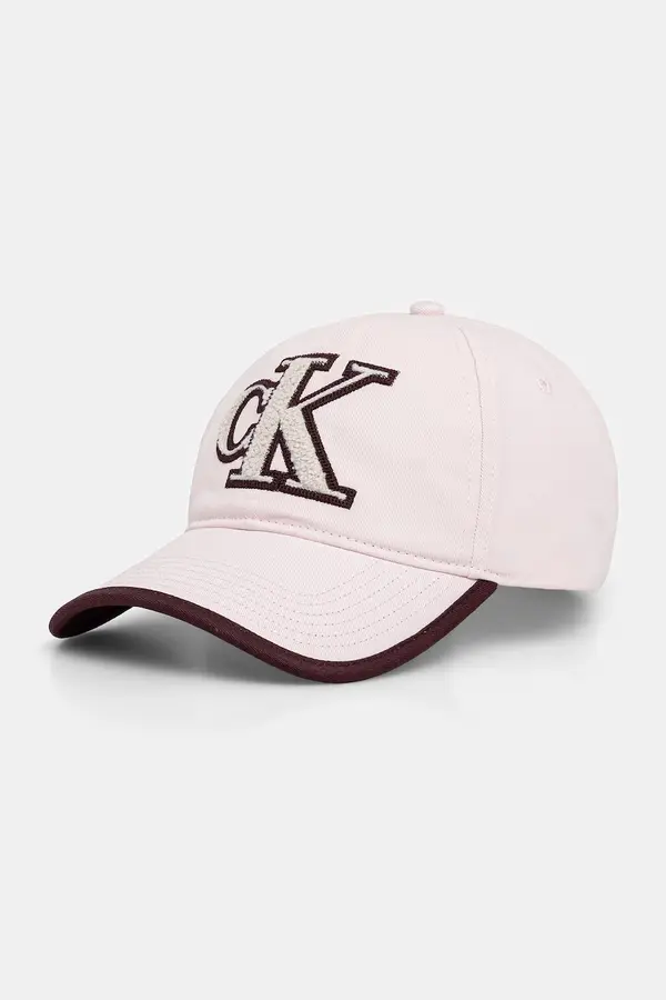 Calvin Klein Calvin Klein baseball kapa bombažna