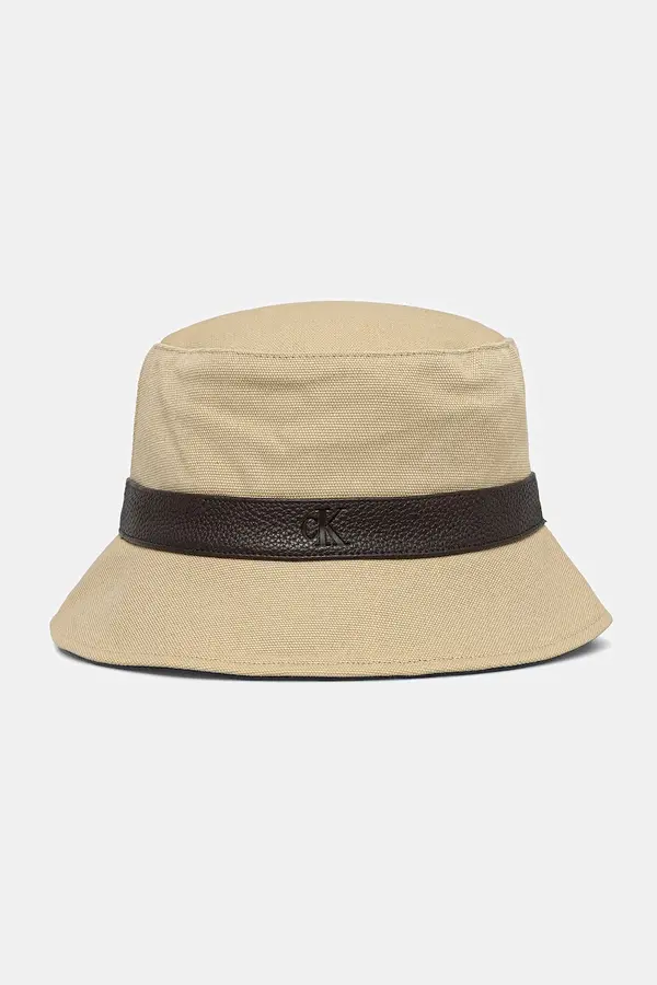 Calvin Klein Calvin Klein bucket klobuk ženski bombažni
