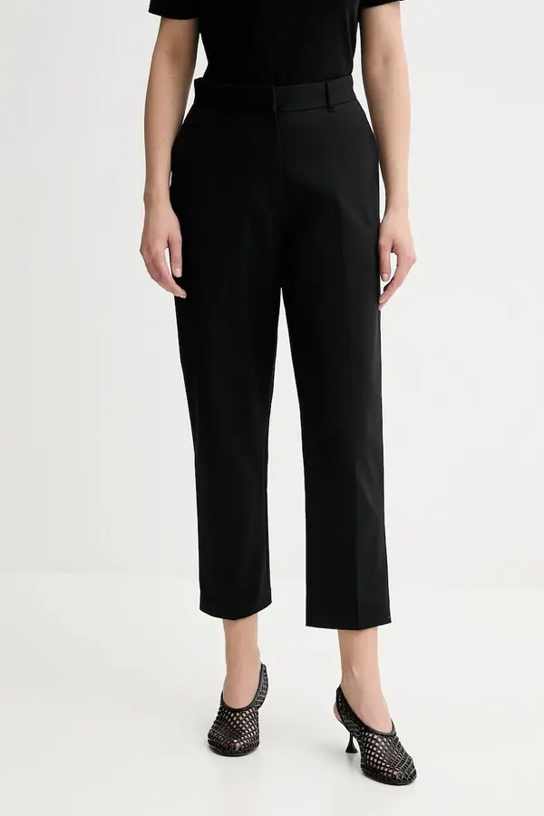Calvin Klein Calvin Klein chino hlače ženske bombažne z elastanom