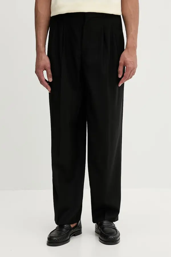 Calvin Klein Calvin Klein hlače moške z volno