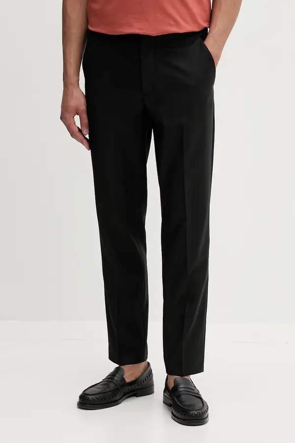 Calvin Klein Calvin Klein hlače moške z volno