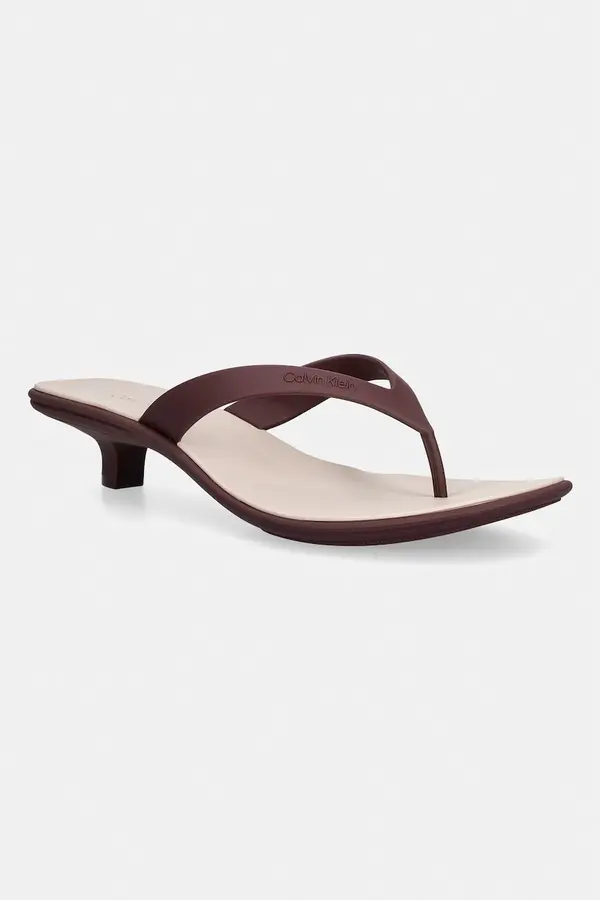 Calvin Klein Calvin Klein japonke ženske FLIP FLOP KITTEN HEEL THONG TPU