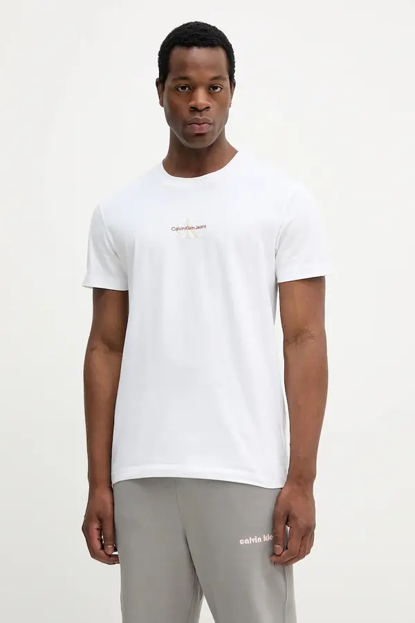Calvin Klein Jeans Calvin Klein Jeans Bombažna kratka majica Calvin Klein Jeans