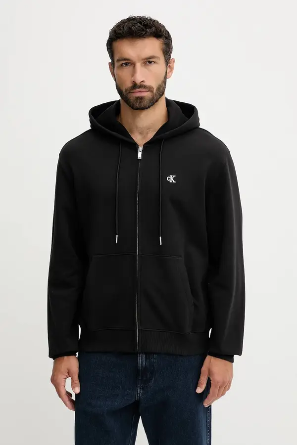 Calvin Klein Jeans Calvin Klein Jeans jopica s kapuco moška bombažna