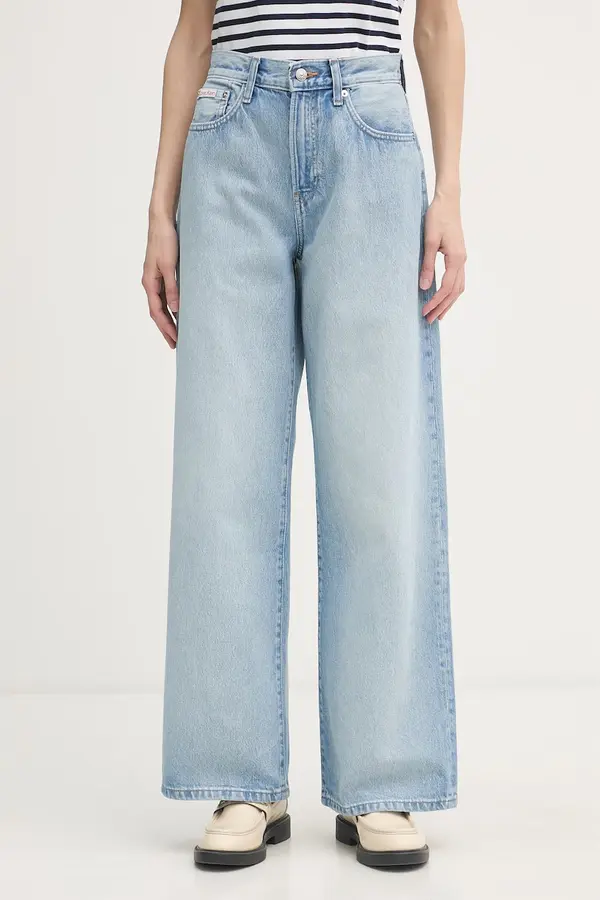 Calvin Klein Jeans Calvin Klein Jeans Kavbojke s širokimi hlačnicami ženske