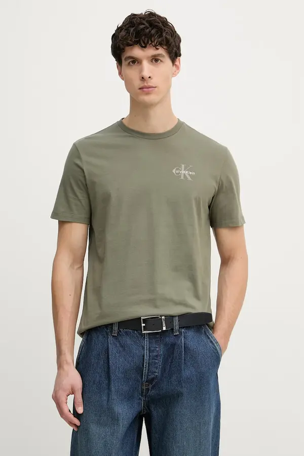 Calvin Klein Jeans Calvin Klein Jeans kratka majica moška bombažna