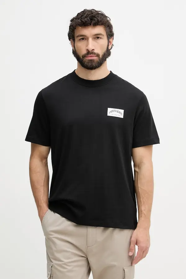 Calvin Klein Jeans Calvin Klein Jeans kratka majica moška bombažna