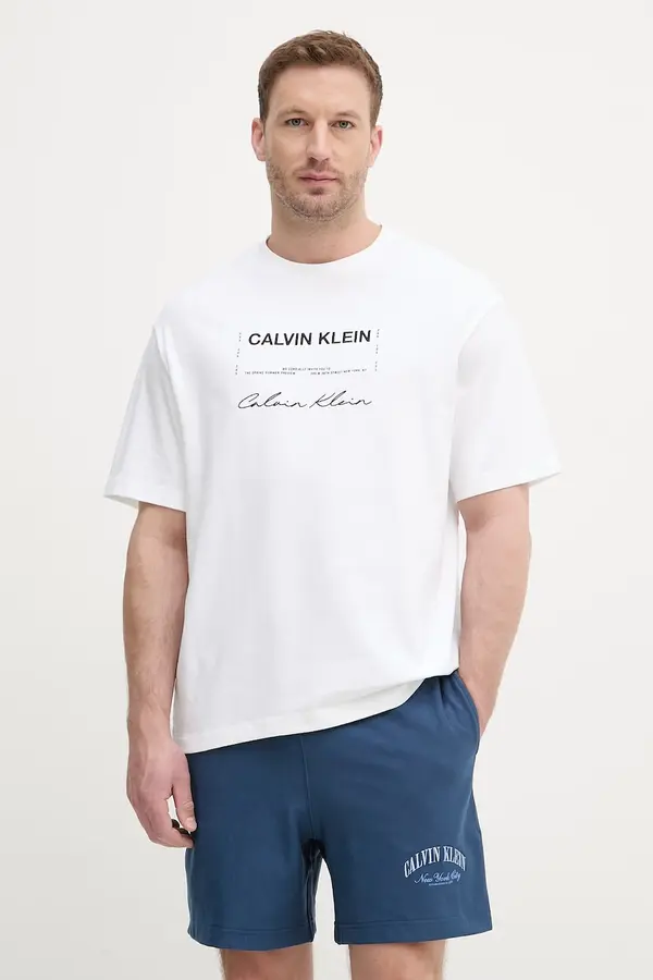 Calvin Klein Jeans Calvin Klein Jeans kratka majica moška bombažna