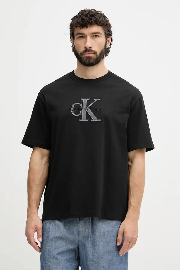 Calvin Klein Jeans Calvin Klein Jeans kratka majica moška bombažna