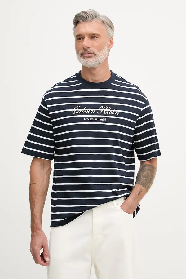 Calvin Klein Jeans Calvin Klein Jeans kratka majica moška bombažna