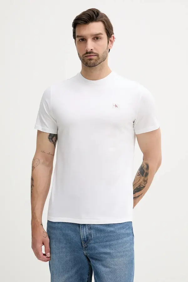Calvin Klein Jeans Calvin Klein Jeans kratka majica moška bombažna