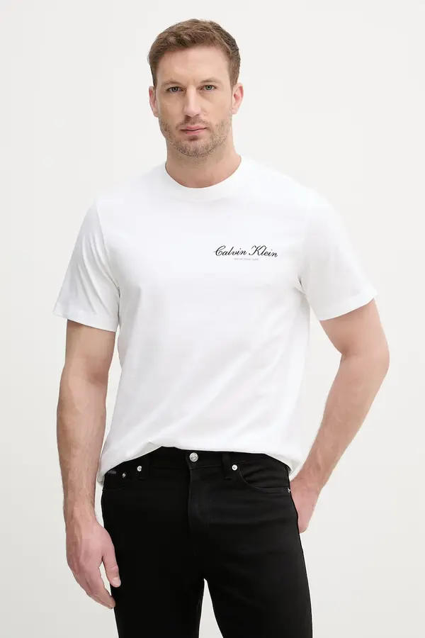 Calvin Klein Jeans Calvin Klein Jeans kratka majica moška bombažna