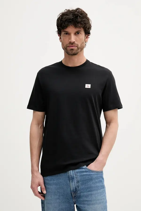Calvin Klein Jeans Calvin Klein Jeans Kratka majica moška bombažna