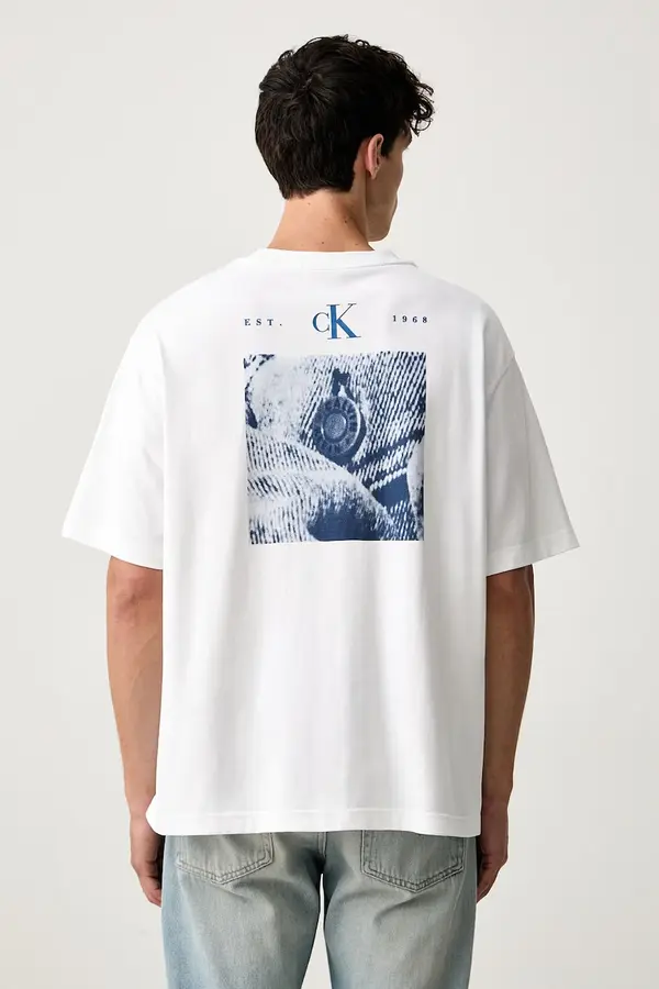 Calvin Klein Jeans Calvin Klein Jeans kratka majica moška bombažna