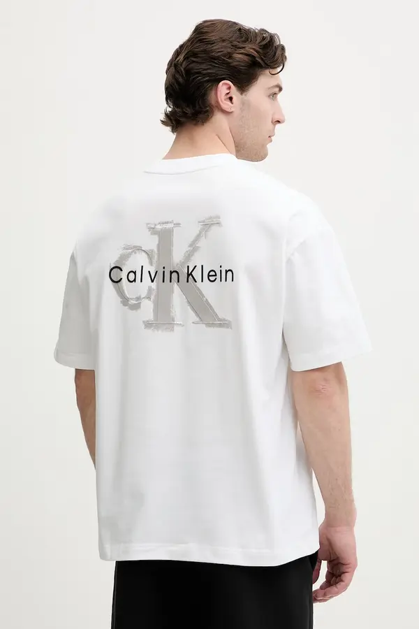 Calvin Klein Jeans Calvin Klein Jeans kratka majica moška bombažna