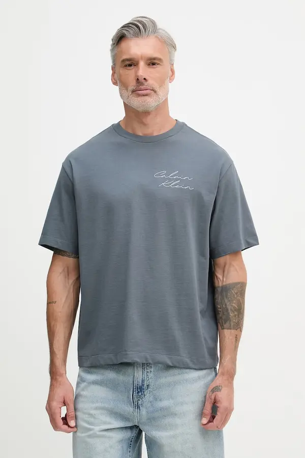 Calvin Klein Jeans Calvin Klein Jeans kratka majica moška bombažna