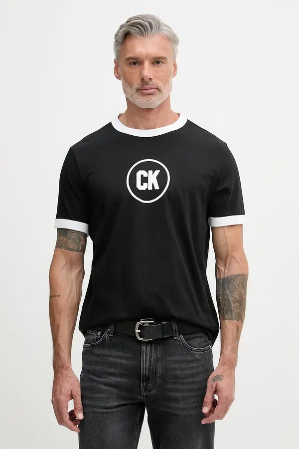 Calvin Klein Jeans Calvin Klein Jeans kratka majica moška bombažna