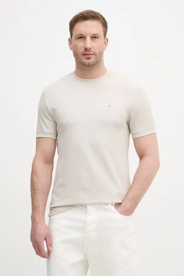 Calvin Klein Jeans Calvin Klein Jeans kratka majica moška z bombažem