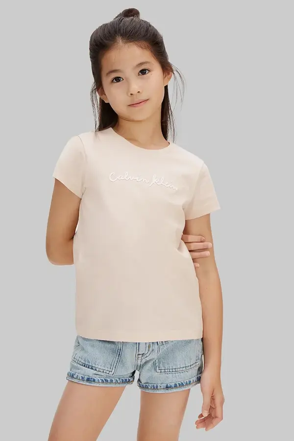 Calvin Klein Jeans Calvin Klein Jeans kratka majica otroška bombažna