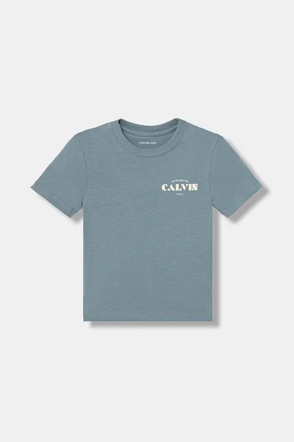 Calvin Klein Jeans Calvin Klein Jeans kratka majica otroška bombažna