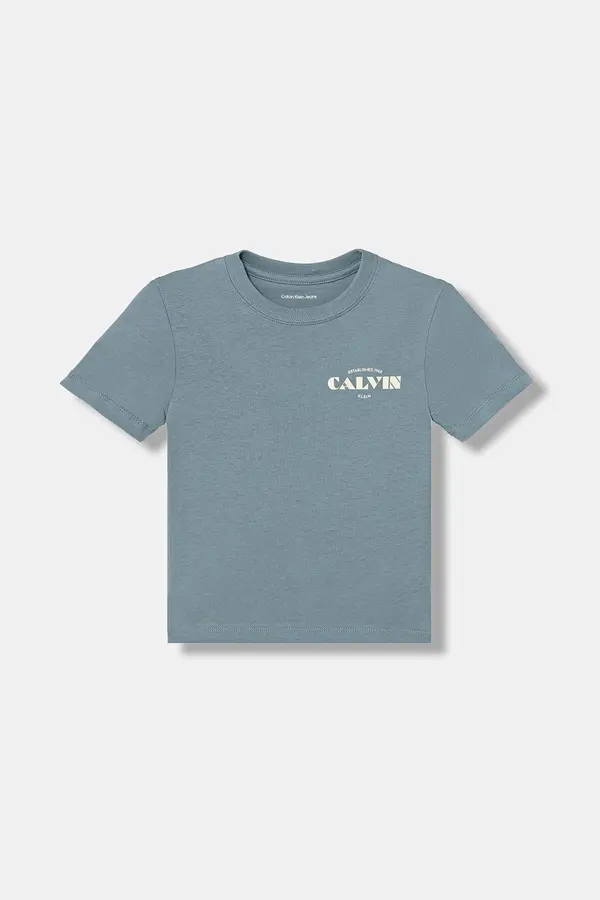 Calvin Klein Jeans Calvin Klein Jeans kratka majica otroška bombažna
