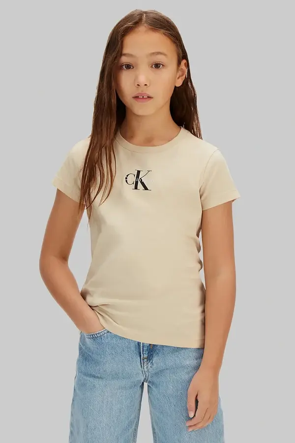 Calvin Klein Jeans Calvin Klein Jeans kratka majica otroška bombažna paket 2 kosov