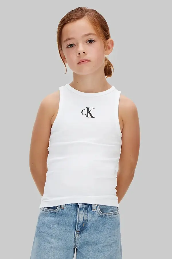 Calvin Klein Jeans Calvin Klein Jeans kratka majica otroška bombažna