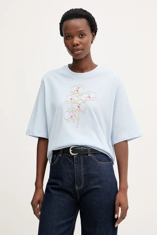 Calvin Klein Jeans Calvin Klein Jeans kratka majica ženska bombažna