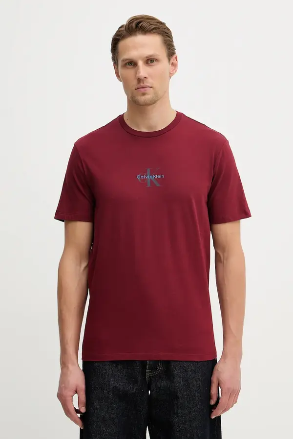Calvin Klein Jeans Calvin Klein Jeans kratka moška bombažna majica