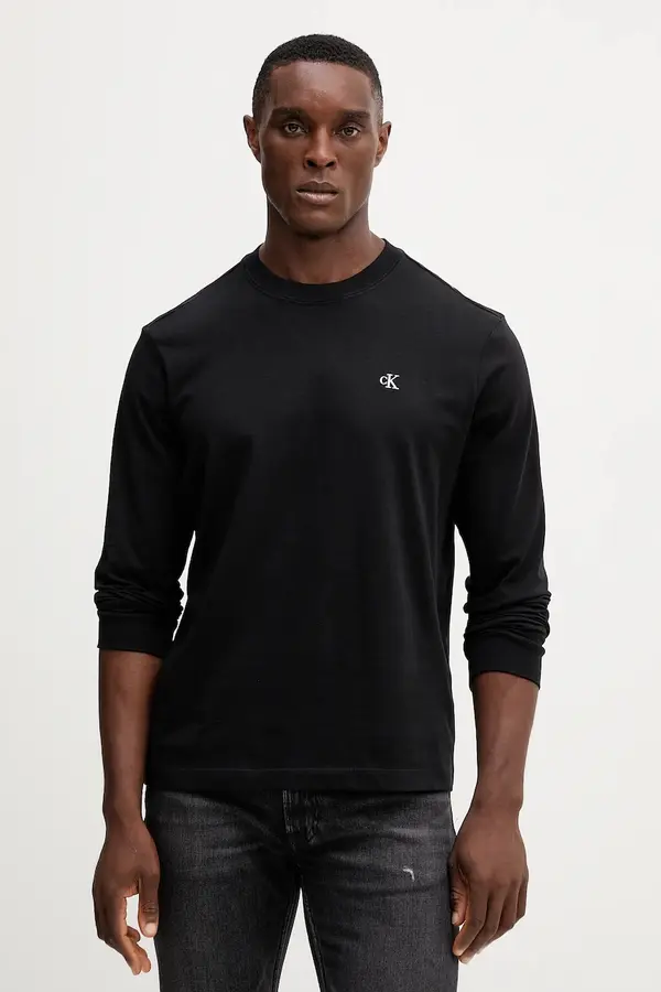 Calvin Klein Jeans Calvin Klein Jeans majica z dolgimi rokavi moška bombažna