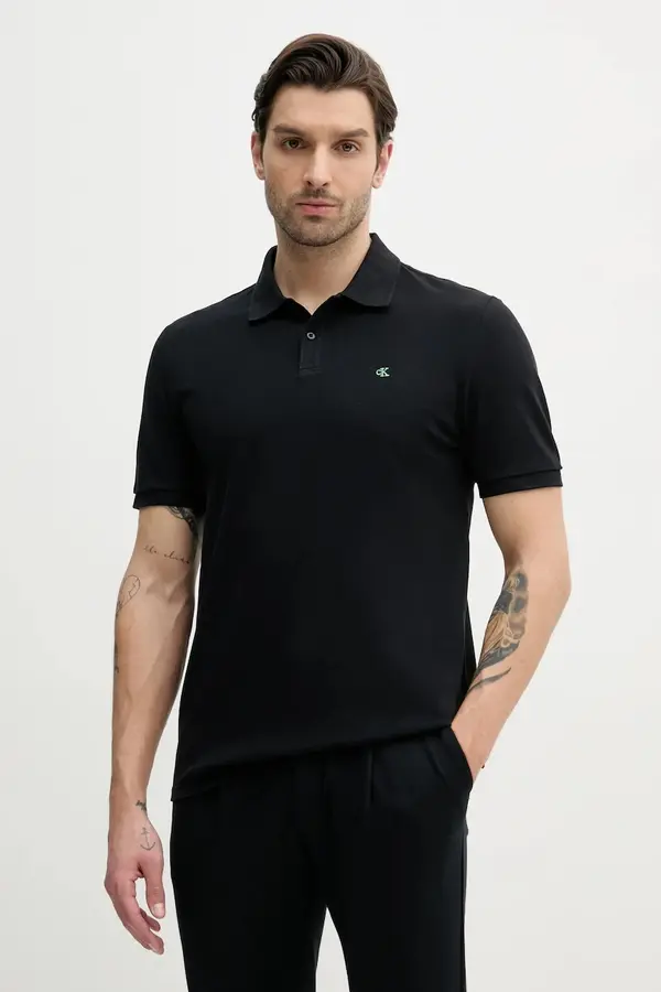 Calvin Klein Jeans Calvin Klein Jeans Polo majica moška bombažna