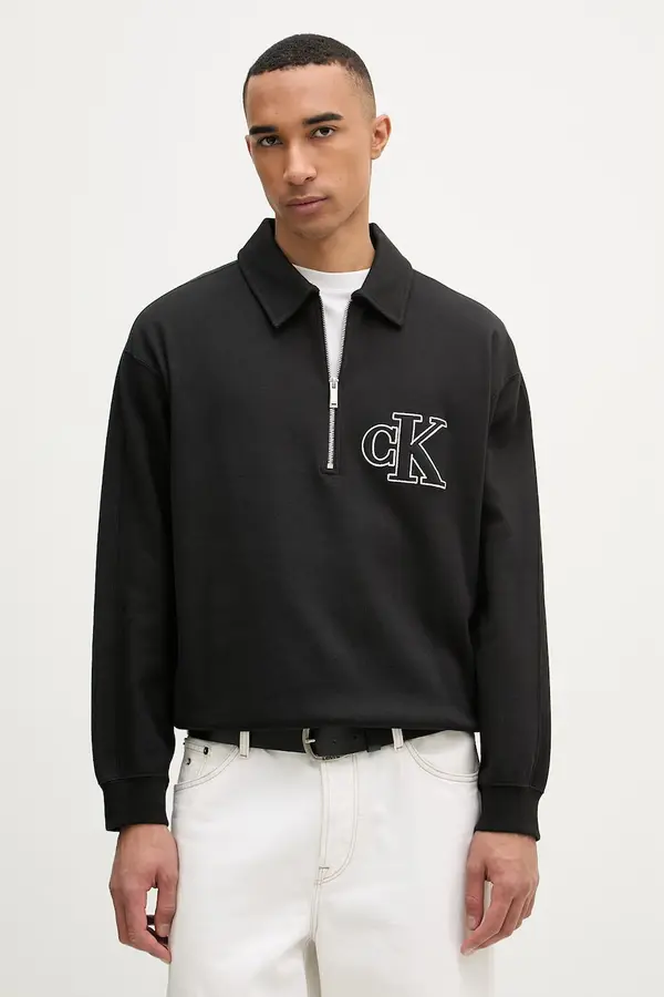 Calvin Klein Jeans Calvin Klein Jeans pulover moški bombaž z elastanom