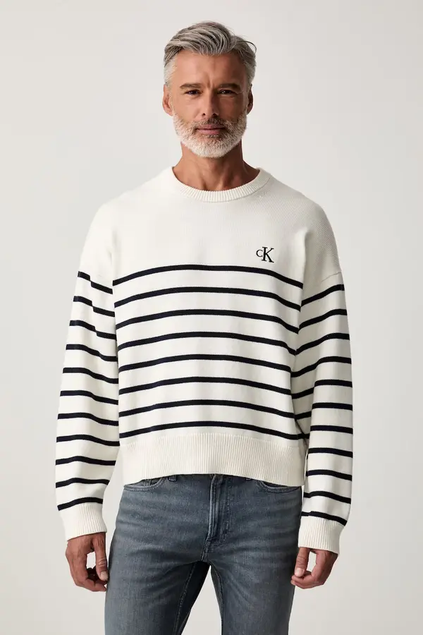 Calvin Klein Jeans Calvin Klein Jeans pulover moški bombažen