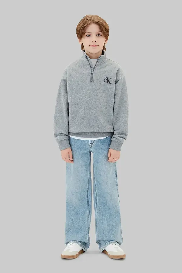 Calvin Klein Jeans Calvin Klein Jeans pulover otroški z bombažem
