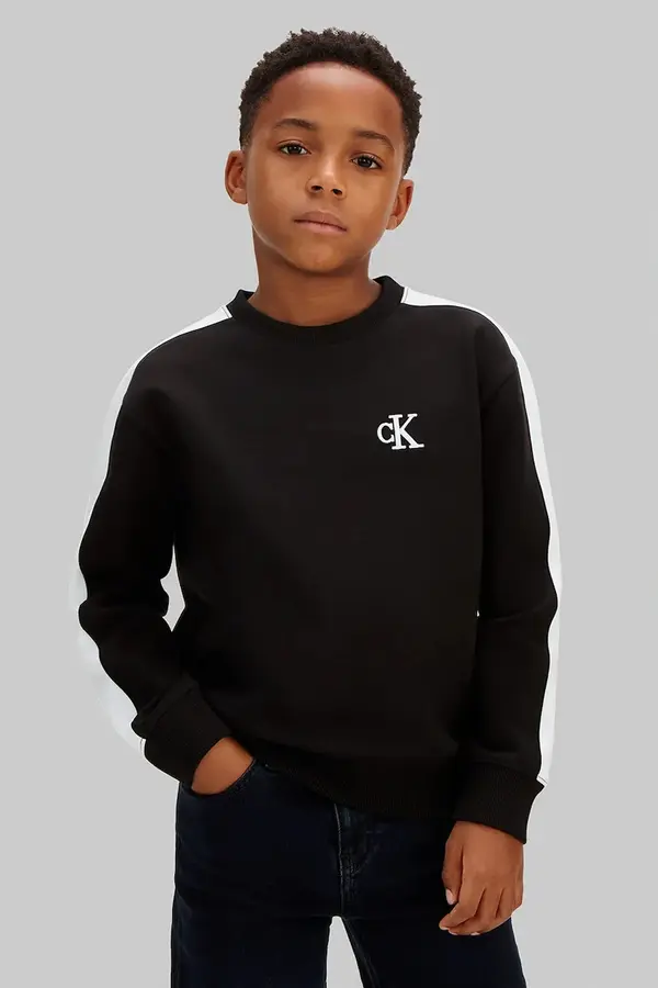 Calvin Klein Jeans Calvin Klein Jeans pulover otroški z bombažem