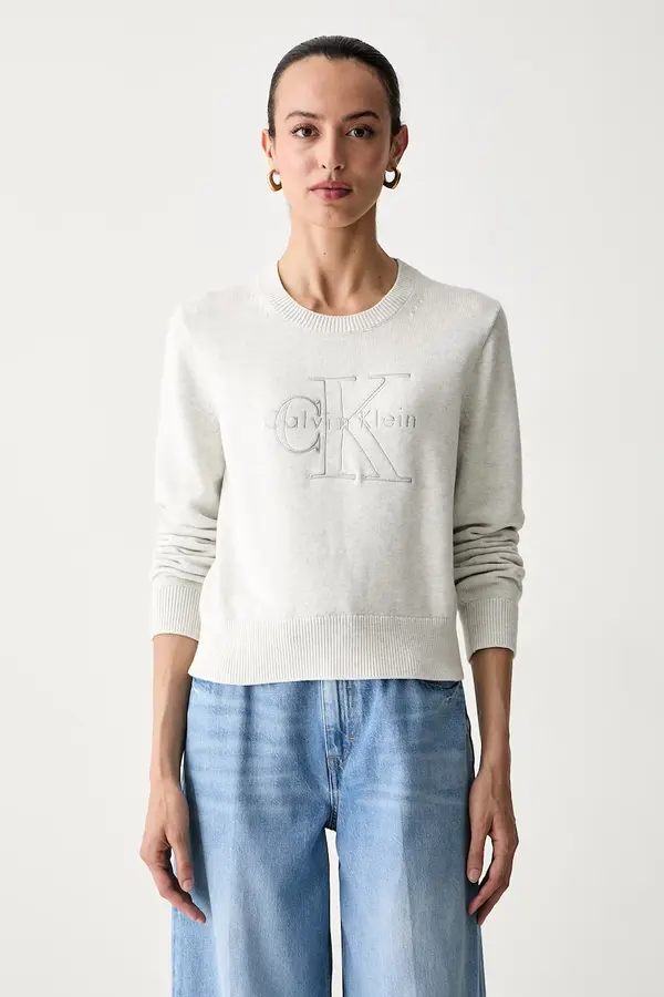 Calvin Klein Jeans Calvin Klein Jeans pulover ženski bombažen