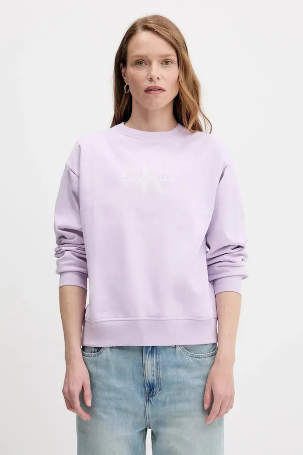 Calvin Klein Jeans Calvin Klein Jeans pulover ženski z bombažem
