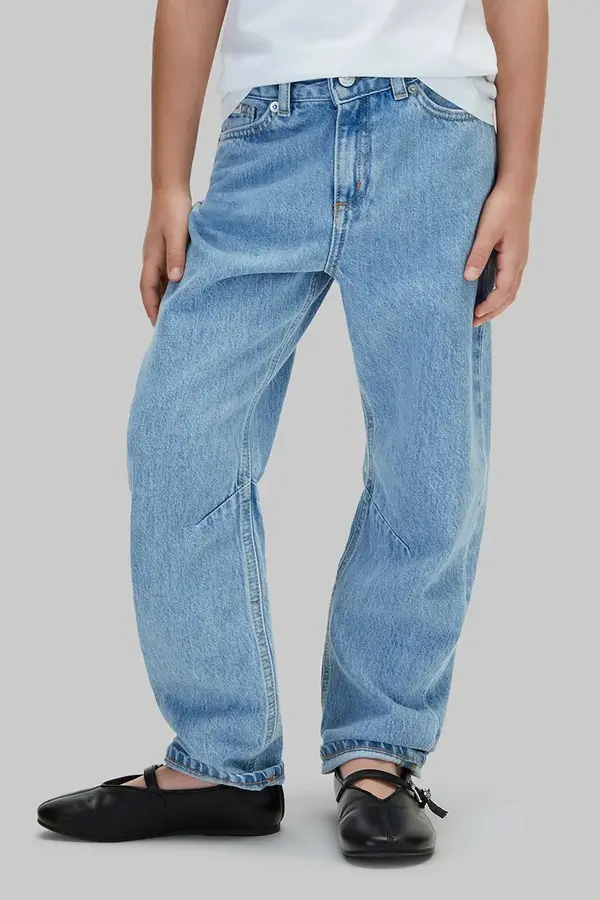 Calvin Klein Jeans Calvin Klein Jeans ravne kavbojke otroške Barrel leg