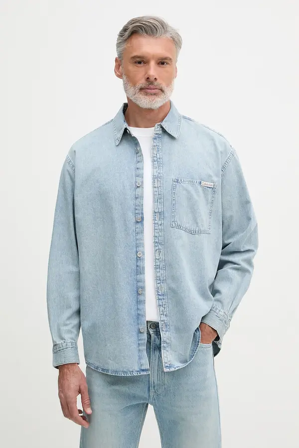 Calvin Klein Jeans Calvin Klein Jeans srajca moška denim