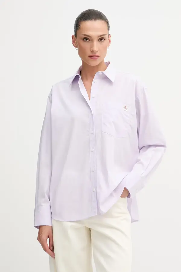 Calvin Klein Jeans Calvin Klein Jeans srajca ženska bombažna