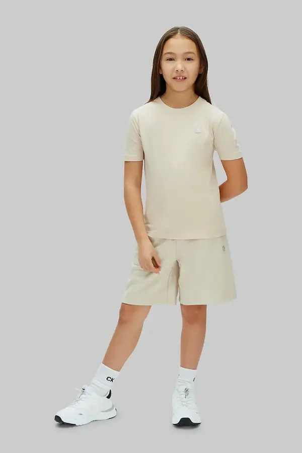 Calvin Klein Jeans Calvin Klein Jeans trenirka kratke hlače otroške z bombažem